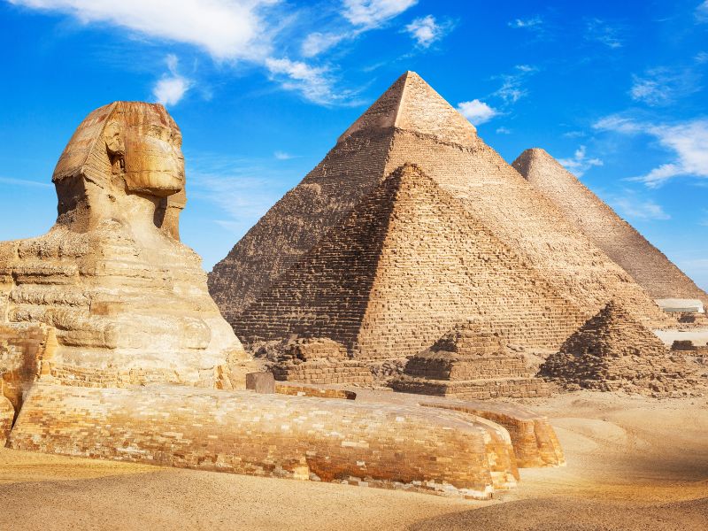 Égypte - pyramides de Gizeh, Kairo